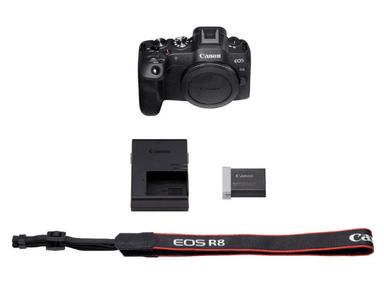 CÁMARA CANON EOS R8 4K CINEMA 24.2MPX CUERPO SOLO + KIT BÁSICO ACCESORIOS - 5