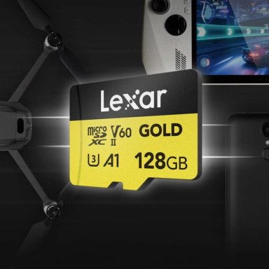 MEMORIA MICRO SDXC U3 V60 LEXAR PROFESSIONAL 128GB - W:100MB/S -R:280MB/S GOLD - 2