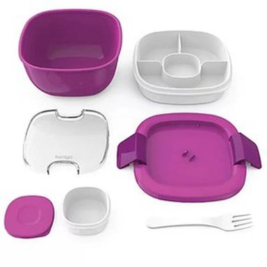 LONCHERA PARA ENSALADA BENTGO VERDE SALAD LUNCH BOX - 3
