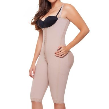 FAJA ALGODÓN MUJER FAJITEX BEIGE 022811 COMPLETAMENTE FORRADA