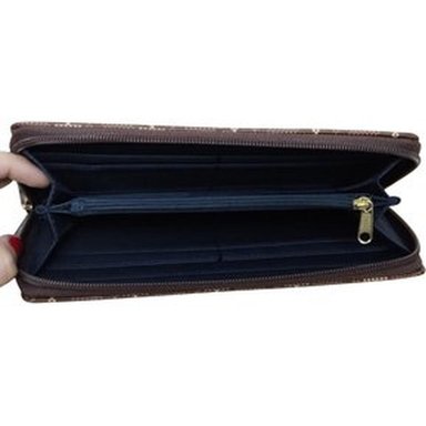 BILLETERA TOMMY HILFIGER 69J6964 200 MARRÓN MONOGRAM CON CIERRE - 2