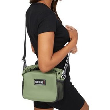 CROSSBODY GUESS KAYCE VERDE MUJER - 4