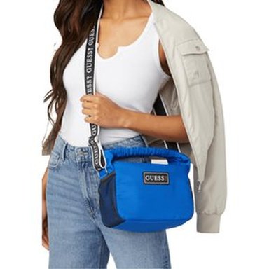 CROSSBODY GUESS KAYCE AZUL MUJER - 4