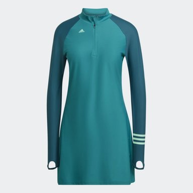 VESTIDO MUJER ADIDAS VERDE COLORBLOCK TRAJE BAÑO