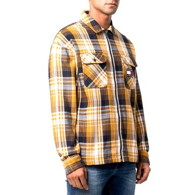 CASACA ALGODÓN HOMBRE TOMMY JEANS TOMMY JEANS A CUADROS - L - 1