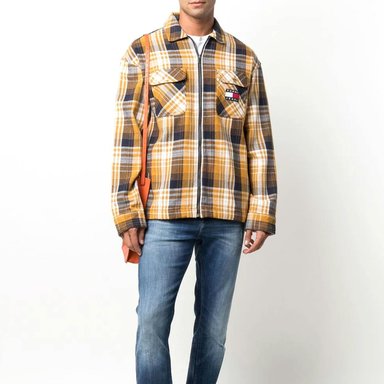 CASACA ALGODÓN HOMBRE TOMMY JEANS TOMMY JEANS A CUADROS - L - 2