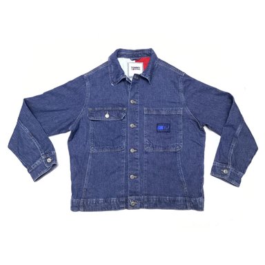 CASACA JEAN TRUCKER TOMMY HILFIGER HOMBRE - AZUL