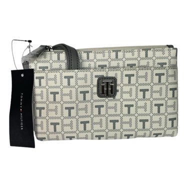 CARTERA TOMMY HILFIGER 69J2239 BLANCO DE MANO O WRISLET MONOGRAM