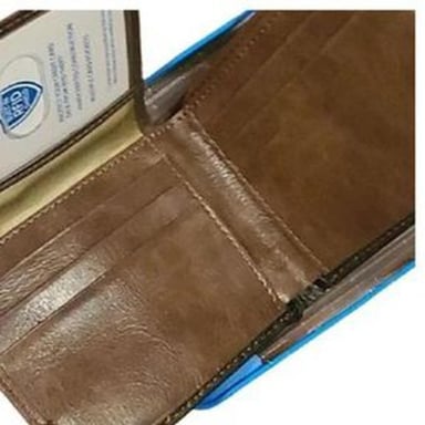 BILLETERA BIFOLD COLUMBIA BICOLOR HOMBRE - MARRÓN Y NEGRO - 2