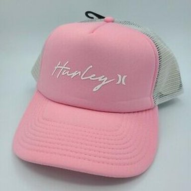 GORRA HURLEY ICON TRUCKER MINT GREEN ROSADO LOGO ROSA