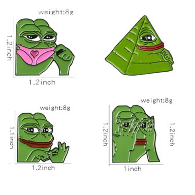 PINES MARVELOUS RANAPICARA ACERO METAL RANA PICARA X 4 UNDS