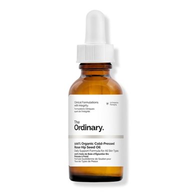 GOTAS DE PIGMENTO FACIAL THE ORDINARY 100 ACEITE ROSA MOSQUETA ORGANICO PRENSADO FRIO 30 ML