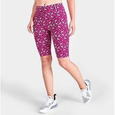 PANTALÓN MUJER TOMMY HILFIGER FUCSIA CORTO O BIKER MONOGRAM ORCHIDWINEBERRY L - 1