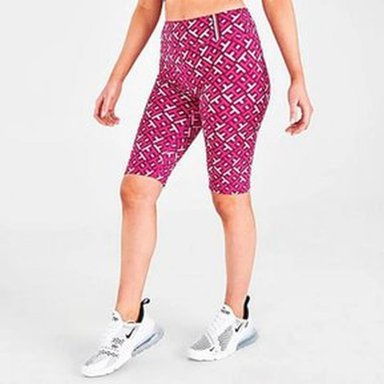 PANTALÓN MUJER TOMMY HILFIGER FUCSIA CORTO O BIKER MONOGRAM ORCHIDWINEBERRY L - 2