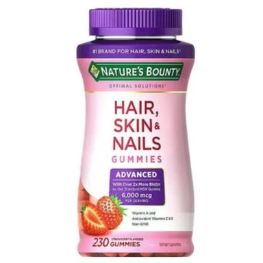 GOMITAS HAIR SKIN AND NAILS BIOTINA CABELLO PIEL Y UÑAS 230 6000 MCG 230 GOMITAS