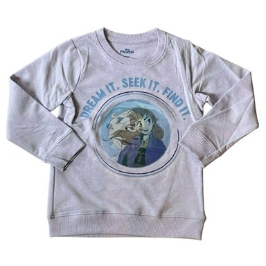 PACK 2 SWEATER MANGA LARGA ALGODÓN NIÑA DISNEY VIOLETA FROZEN PRINCESAS - 3