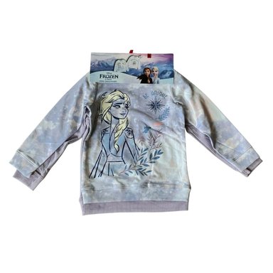 PACK 2 SWEATER MANGA LARGA ALGODÓN NIÑA DISNEY VIOLETA FROZEN PRINCESAS - 5