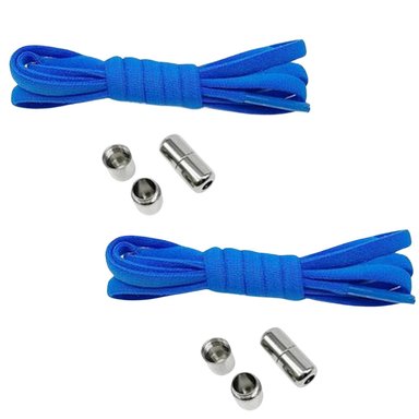 PACKX2 CORDONES O PASADORES ELÁSTICOS COLOR CELESTE