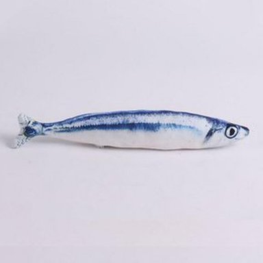 JUGUETE GATO PESCADO SARDINA CATNIP AYJ005 SUPETMARKET