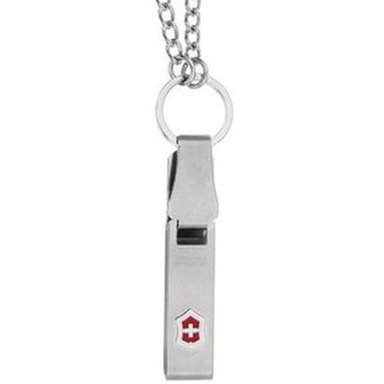 PINZA CINTURÓN VICTORINOX MULTICLIP ACERO CON 2 CADENITAS