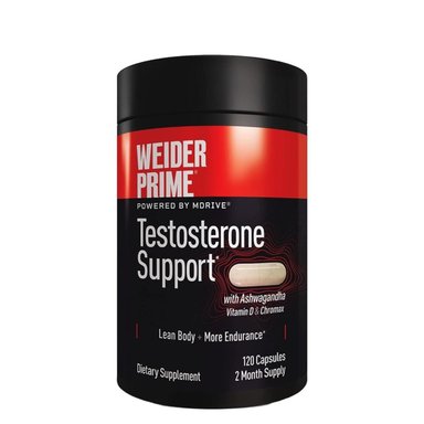 SOPORTE PARA TESTOSTERONA WEIDER PRIME - 120 CAPSULAS