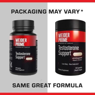 SOPORTE PARA TESTOSTERONA WEIDER PRIME - 120 CAPSULAS - 7