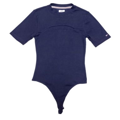 BODY MANGA CORTA TOMMY JEANS - AZUL