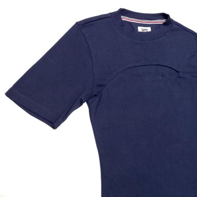 BODY ALGODÓN MUJER TOMMY JEANS AZUL 76J2433-410 MANGA CORTA - 2