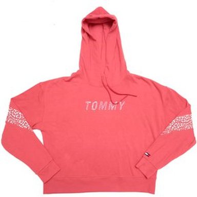 POLERA ALGODÓN MUJER TOMMY HILFIGER CORAL 584LK O SUDADERA