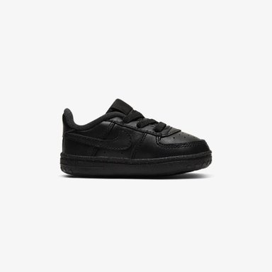 ZAPATOS BEBÉ NIÑO NIKE CUERO NEGRO FORCE 1 BOTINES