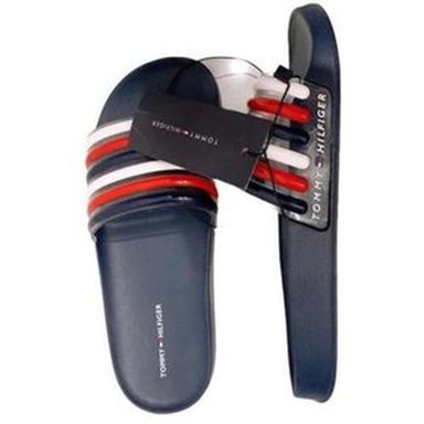 SANDALIAS UNISEX TOMMY HILFIGER AZUL DIONE SLIDE - 3