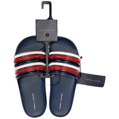 SANDALIAS UNISEX TOMMY HILFIGER AZUL DIONE SLIDE - 5