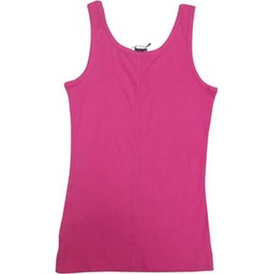 CAMISETA SIN MANGAS ALGODÓN MUJER TOMMY HILFIGER FUCSIA 76J3088 651 O BVD - 2