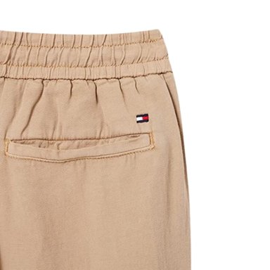 PANTALÓN JOGGER  ALGODÓN MUJER TOMMY HILFIGER BEIGE - 3