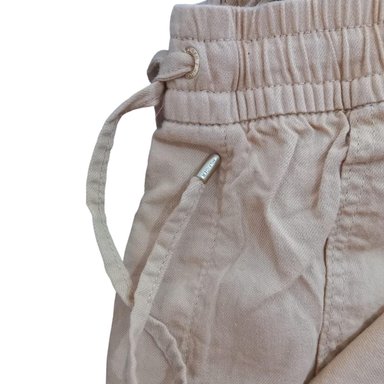 PANTALÓN JOGGER  ALGODÓN MUJER TOMMY HILFIGER BEIGE - 4