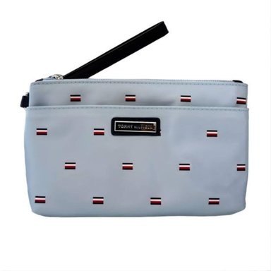 CARTERA TOMMY HILFIGER 69J5069-450 CELESTE DE MANO WRISLET BANDERAS