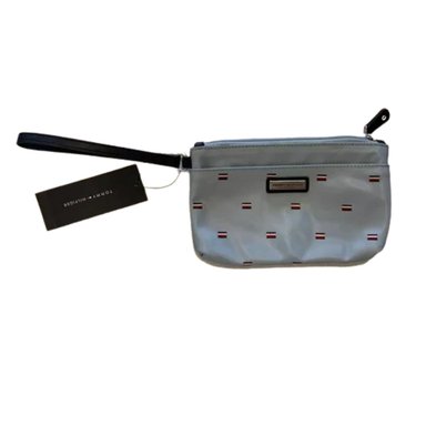 CARTERA TOMMY HILFIGER 69J5069-450 CELESTE DE MANO WRISLET BANDERAS - 2