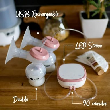 EXTRACTOR LECHE ELÉCTRICO DOBLE TOMMEE TIPPEE - 2