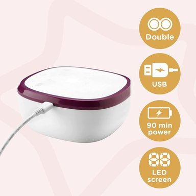 EXTRACTOR LECHE ELÉCTRICO DOBLE TOMMEE TIPPEE - 5
