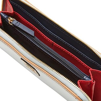 BILLETERA TOMMY HILFIGER 69J3520 CELESTE MUJER CON CIERRE - 5