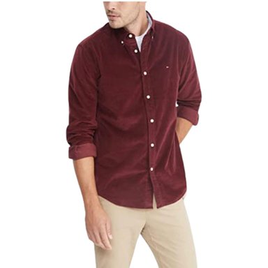 CAMISA MANGA LARGA TOMMY HILFIGER CORDUROY - MARRON - 3