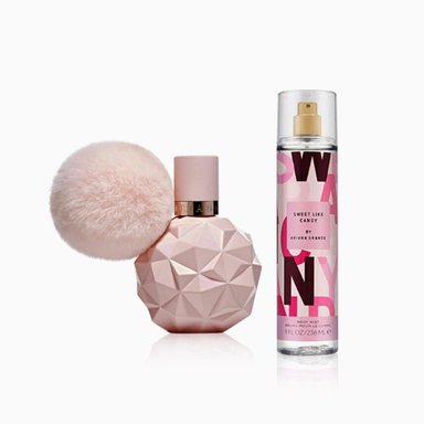 SET PERFUME ARIANA GRANDE SWEET LIKE CANDY MUJER EDP 30ML + COLONIA 50ML