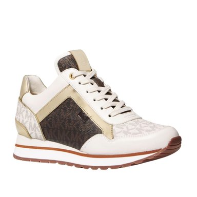 ZAPATILLAS MICHAEL KORS PARA MUJER MADDY - BEIGE/MARRON TAMAÑO 39