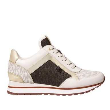 ZAPATILLAS MICHAEL KORS PARA MUJER MADDY - BEIGE/MARRON TAMAÑO 39 - 2