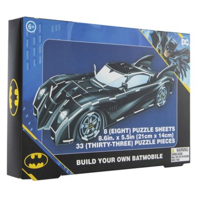 ROMPECABEZAS DC 3D ® BATMAN™ BATIMÓVIL 33 PIEZAS