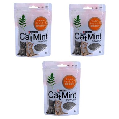COMPLEMENTO GATOS SUPETMARKET PACK 3 5G CATNIP O CATMINT HIERBA DE MENTA - 2