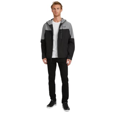 CASACA CORTAVIENTOS CON CAPUCHA GUESS NILE COLORBLOCK - 2