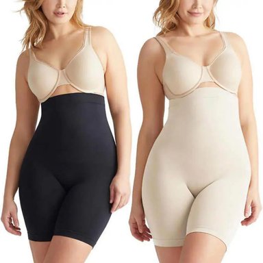 SHORT MOLDEADOR DE CINTURA ALTA PARA MUJER YUMMIE PACKX2