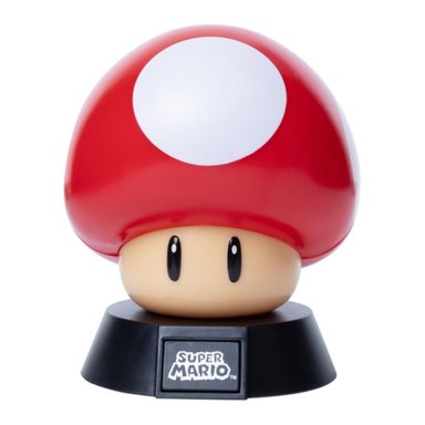 LAMPARA MINI SUPER MARIO NINTENDO - TOAD SUPER HONGUITO - 2