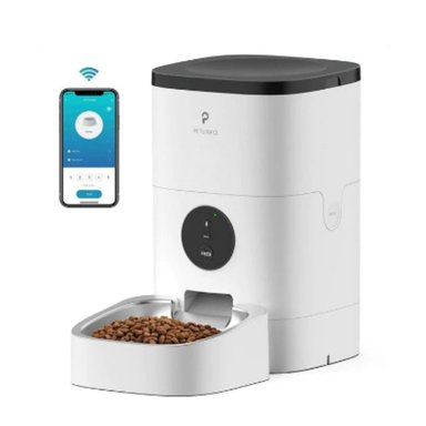 COMEDERO PERRO Y GATO PLAF101 ALIMENTADOR AUTOMÁTICO MASCOTA WIFI PETLIBRO 3 LT SUPETMARKET